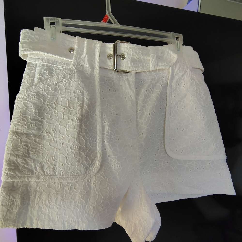 Crosby Derek Lam White short Sz 4